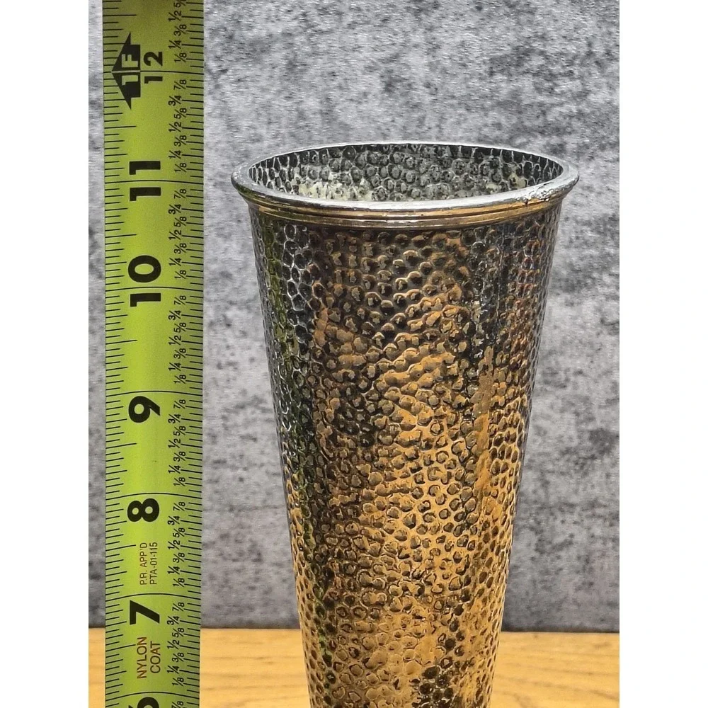 E & J.B Silver Plated‎ Vase